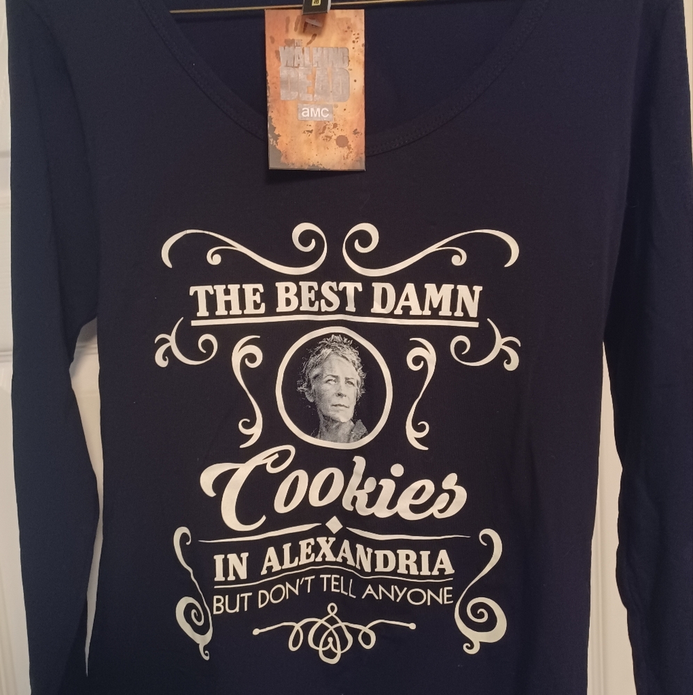 Walking dead long-sleeved women's shirt